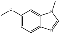 1H-Benzimidazole,6-methoxy-1-methyl-(9CI) Struktur