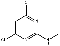 4,6-二氯-N-甲基嘧啶-2-胺 结构式