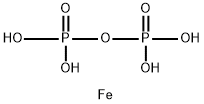 Diphosphoric acid, iron(3++) salt Struktur