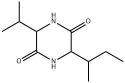 シクロ(Ile-Val) 化学構造式