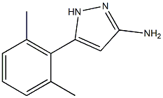 3-(2,6-Dimethylphenyl)-1h-pyrazol-5-amine 结构式