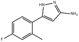 1040724-40-0 3-(4-氟-2-甲基苯基)-1H-吡唑-5-胺