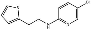 5-bromo-N-(2-(thiophen-2-yl)ethyl)pyridine-2-amine Structure