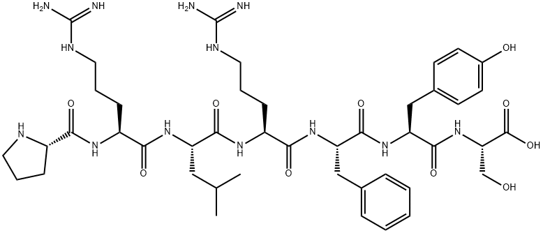 bag cell peptide (Aplysia) (2-8) Struktur