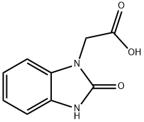 1H-Benzimidazole-1-aceticacid,2,3-dihydro-2-oxo-(9CI),104189-85-7,结构式