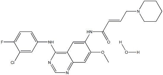 :达克替尼一水合物, 1042385-75-0, 结构式