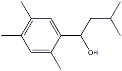 α-Isobutyl-2,4,5-trimethylbenzyl alcohol Struktur