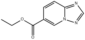 乙基 [1,2,4]三唑并[1,5-A]吡啶-6-甲酸基酯 结构式
