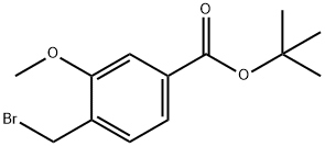 tert-butyl 4-(bromomethyl)-3-methoxybenzoate Structure