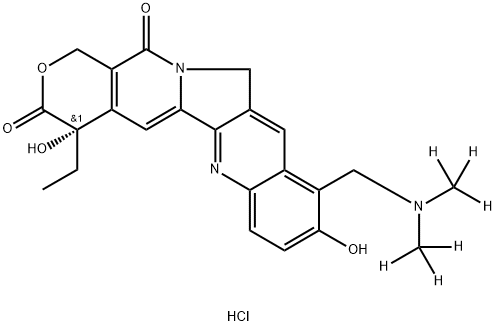 (4S)-10-[[二(三氘甲基)氨基]甲基]-4-乙基-4,9-二羟基-1H-吡喃并[3