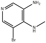 5-溴-N4-甲基-吡啶-3,4-二胺, 1044771-99-4, 结构式
