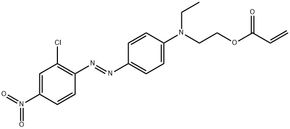 分散红13丙烯酸酯,10462-94-9,结构式