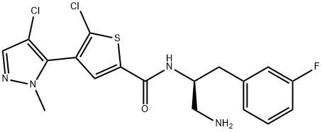 GSK-2110183C,1047644-62-1,结构式