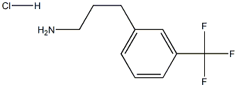 3-[3-(trifluoromethyl)phenyl]propan-1-amine hydrochloride Structure