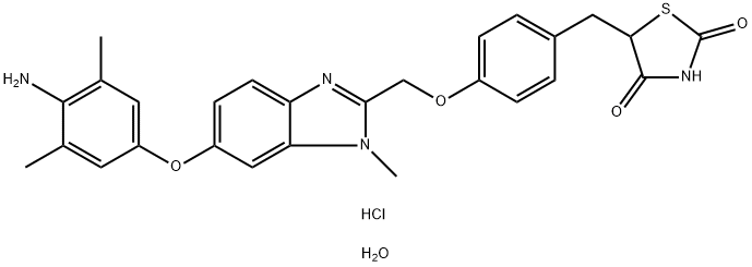 CS-7017 monohydrate Structure