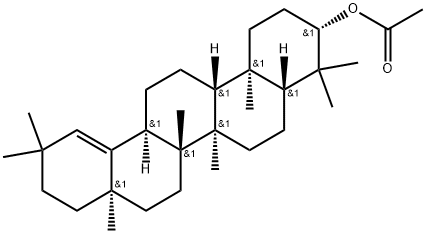 ゲルマニコール-アセタート 化学構造式