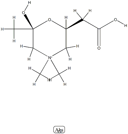 hemiacetylcarnitinium Struktur