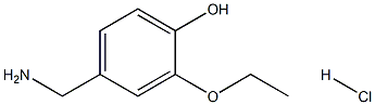 105026-85-5 PHENOL,4-(AMINOMETHYL)-2-ETHOXY-, HYDROCHLORIDE (1:1)
