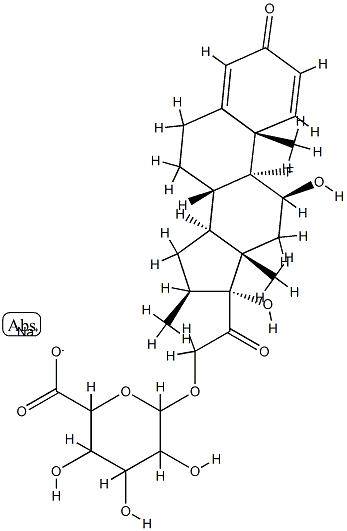 BetaMethasone β-D-Glucuronide SodiuM Salt Structure