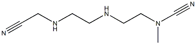 diethylenetriaminediacetonitrile, 1051939-66-2, 结构式