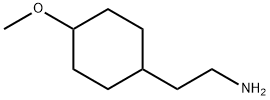 2-(4-メトキシシクロヘキシル)エチルアミン (cis-, trans-混合物) 化学構造式
