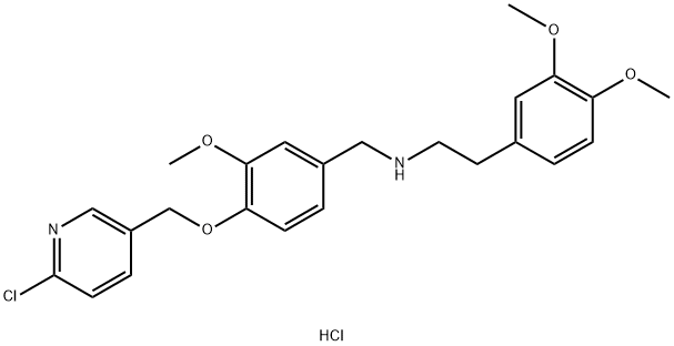 SBE 13 hydrochloride Struktur