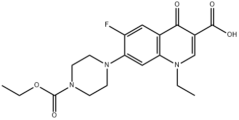 Norfloxacin EP Impurity H Structure