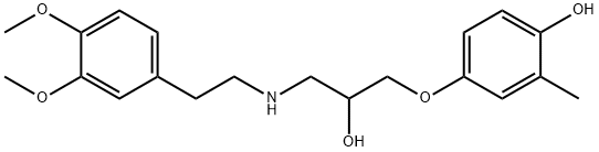 4-hydroxybevantolol Struktur