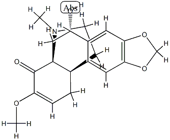 Prostephanaberrine Struktur