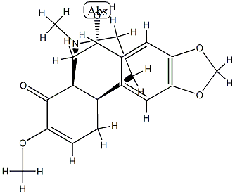 PROSTEPHANABERRINE 结构式