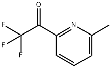 2,2,2-三氟-1-(6-甲基吡啶-2-基)乙烷-1-酮 结构式