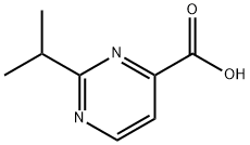 2-isopropyl-4-pyrimidinecarboxylic acid(SALTDATA: FREE) 化学構造式