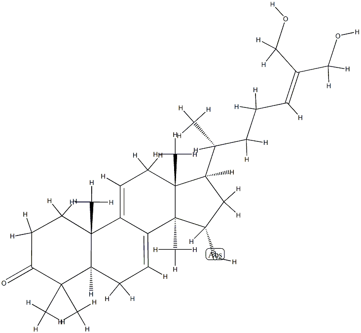GANODERIOL B(P)(PLEASE CALL), 106518-62-1, 结构式