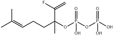 2-fluorolinalyl pyrophosphate 结构式