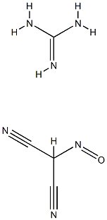 guanidine, compound with nitrosopropanedinitrile (1:1)|