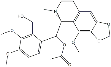 PAPAVEROXINOLINE, 106982-93-8, 结构式