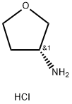(R)-Tetrahydrofuran-3-amine hydrochloride Structure