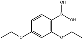 2,4-二乙氧基苯硼酸, 1072952-01-2, 结构式