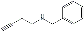 N-benzylbut-3-yn-1-amine 结构式