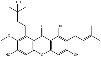 ガルシノンD 化学構造式