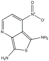 2,7-Benzothiazolediamine,4-nitro-(9CI) Structure