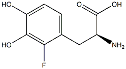 2-fluorodopa Structure