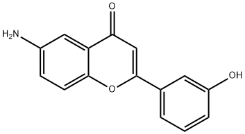 4H-1-Benzopyran-4-one,6-amino-2-(3-hydroxyphenyl)-(9CI)|