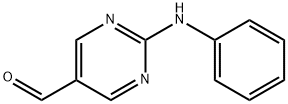 2-AnilinopyriMidine-5-carbaldehyde, 1080028-75-6, 结构式