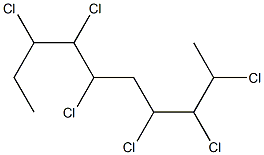 Chlorinated paraffins Structure