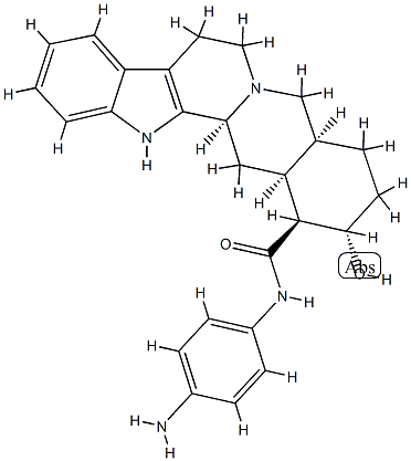 rauwolscine 4-aminophenylcarboxamide|