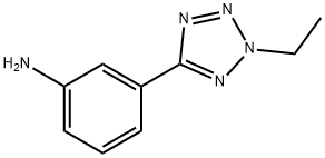 3-(2-ethyl-2H-tetrazol-5-yl)aniline(SALTDATA: FREE) Struktur