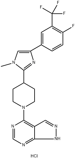 LY-2584702 盐酸盐, 1082948-81-9, 结构式