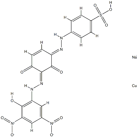 Acid brown 97 Struktur