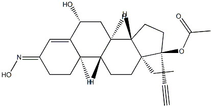 6α-Hydroxy Norgestimate, 108434-19-1, 结构式
